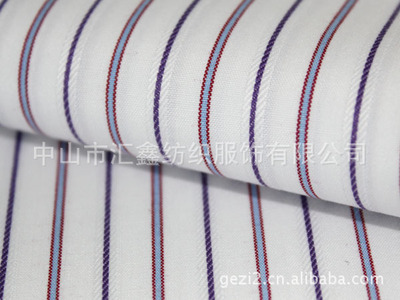 中山條紋梭織天絲襯衫面料 匯鑫紡織T13241-2現(xiàn)貨解析
