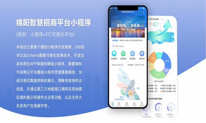 綿陽智慧招商平臺小程序